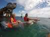 Paddle at Tangalooma Wrecks with our fully guided Transparent Kayaks