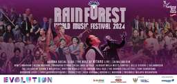 2024 Rainforest World Music Festival Malaysia| Kuching, Sarawak, RM 337.02