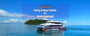 Koh Samui Ferry & Bus ticket by Lomprayah