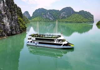 Day Tour | 5-star Maia Luxury  Cruise with Round-trip Transportation Options Included | Ha Long - Vietnam