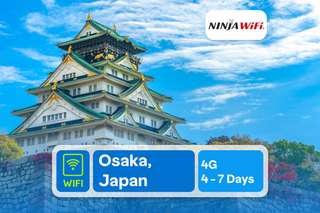 Osaka, Japan 4G Pocket WiFi Rental