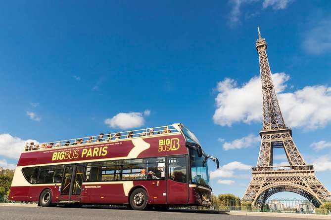 Big Bus Paris Hop On Hop Off Tour