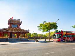 Vé xe buýt 2 tầng Huế City Sightseeing, 130.000 VND