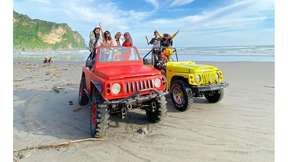 1 Day Pengger Pine Forest Tour Package, Jeep Gumuk Pasir, Obelix Sea View, Shopping Tour