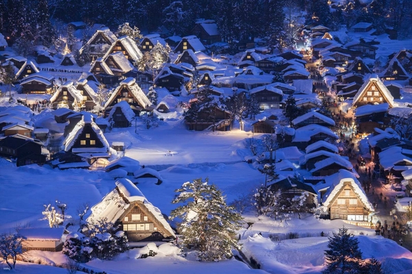 shirakawa go light up tour