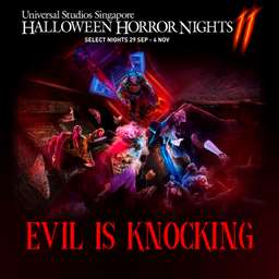 Tiket Halloween Horror Nights 11 (Non-Puncak), Rp 1.060.492