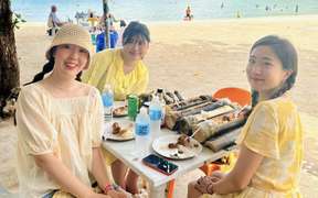 Traditional Filipino Bamboo Cooking Experience with Beach Access in Mactan | Cebu, Philippines