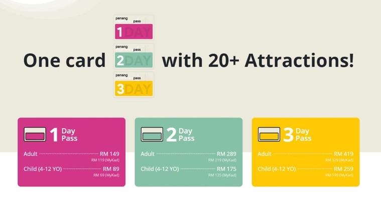 penang tourist pass