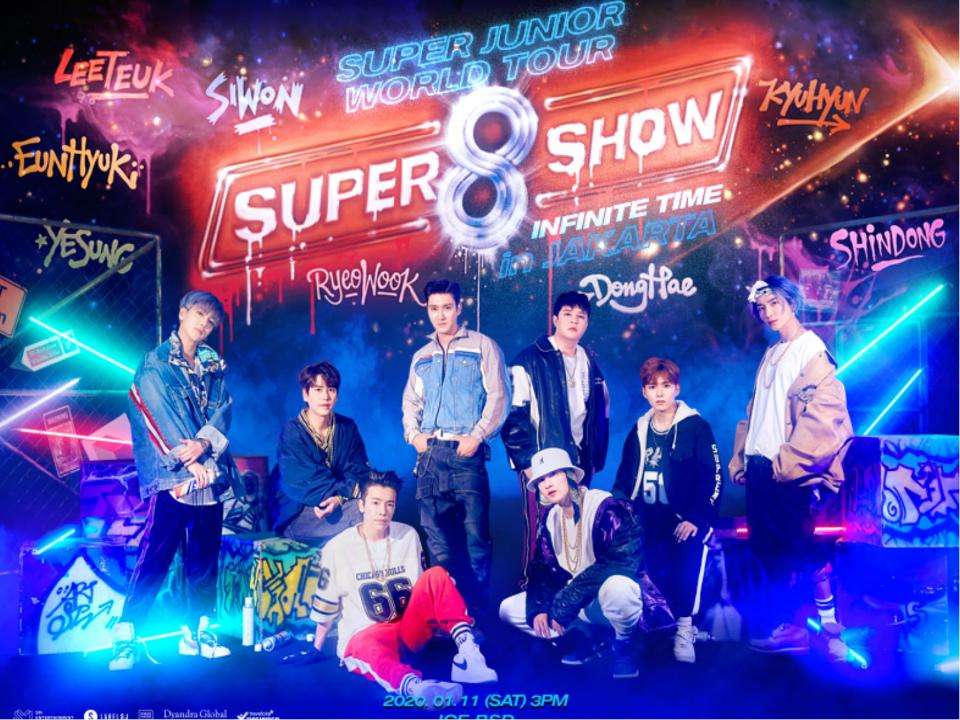 Buy Super Junior World Tour: Super Show 8 Infinite Time in Jakarta