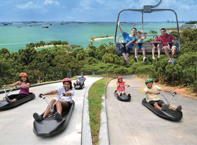 skyline luge sentosa ราคา 2564