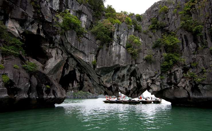 halong bay cruise half day