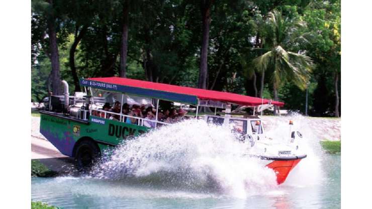 duck tour location singapore