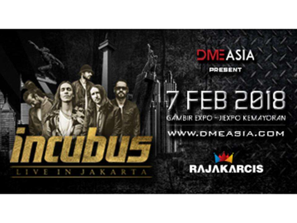 Buy Incubus Live in Jakarta Tickets January 2025 Deals & Special Offers