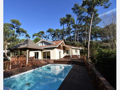 holiday rental villa for 8 in Soorts Hossegor(40) with pool