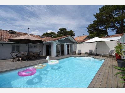Location de vacances en villa pour 8 personnes à Capbreton(40) avec piscine