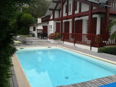 Location de vacances en villa pour 10 personnes à Seignosse(40) avec piscine