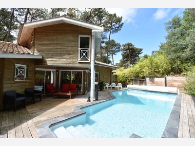 holiday rental villa for 8 in Soorts Hossegor(40) with pool