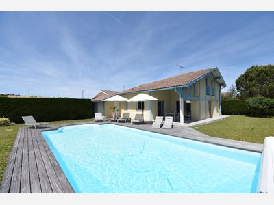 Location de vacances en villa pour 8 personnes à Seignosse(40) avec piscine