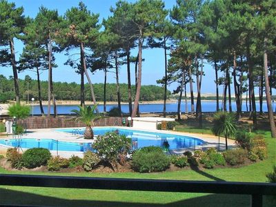 Location de vacances en appartement pour 6 personnes à Soustons Plage(40) avec piscine