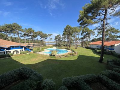 Location de vacances en appartement pour 4 personnes à Soustons Plage(40) avec piscine