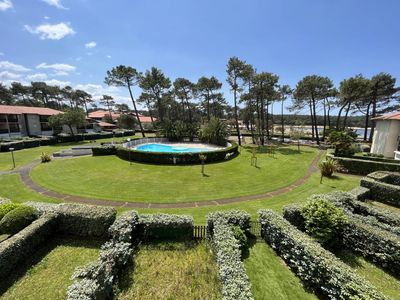 Location de vacances en appartement pour 3 personnes à Soustons Plage(40) avec piscine