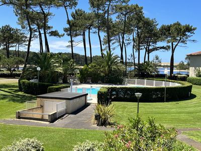 Location de vacances en appartement pour 4 personnes à Soustons Plage(40) avec piscine