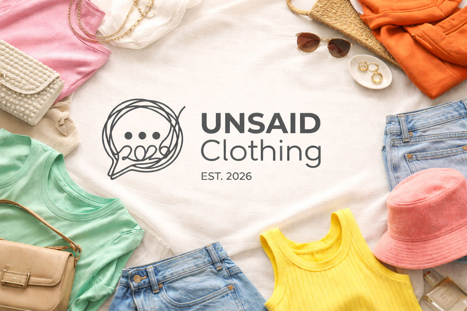 Unsaid Clothings landscape campaign