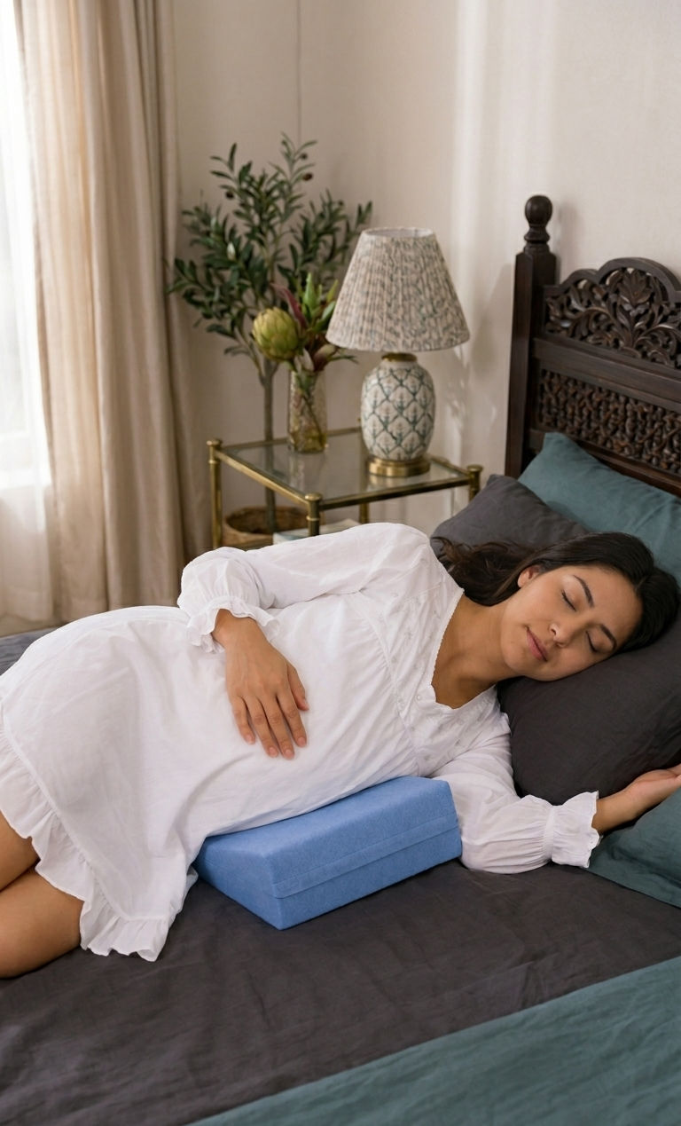 Pregnancy wedge pillow side sleeper - Medibed