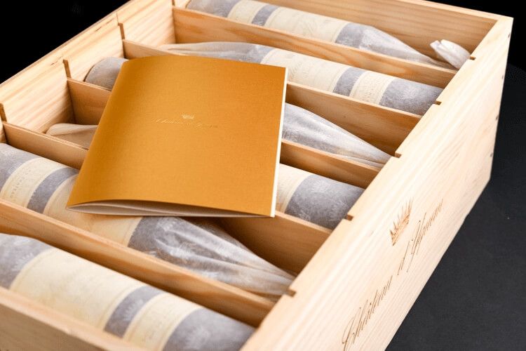 Exclusive wine case Château d'Yquem