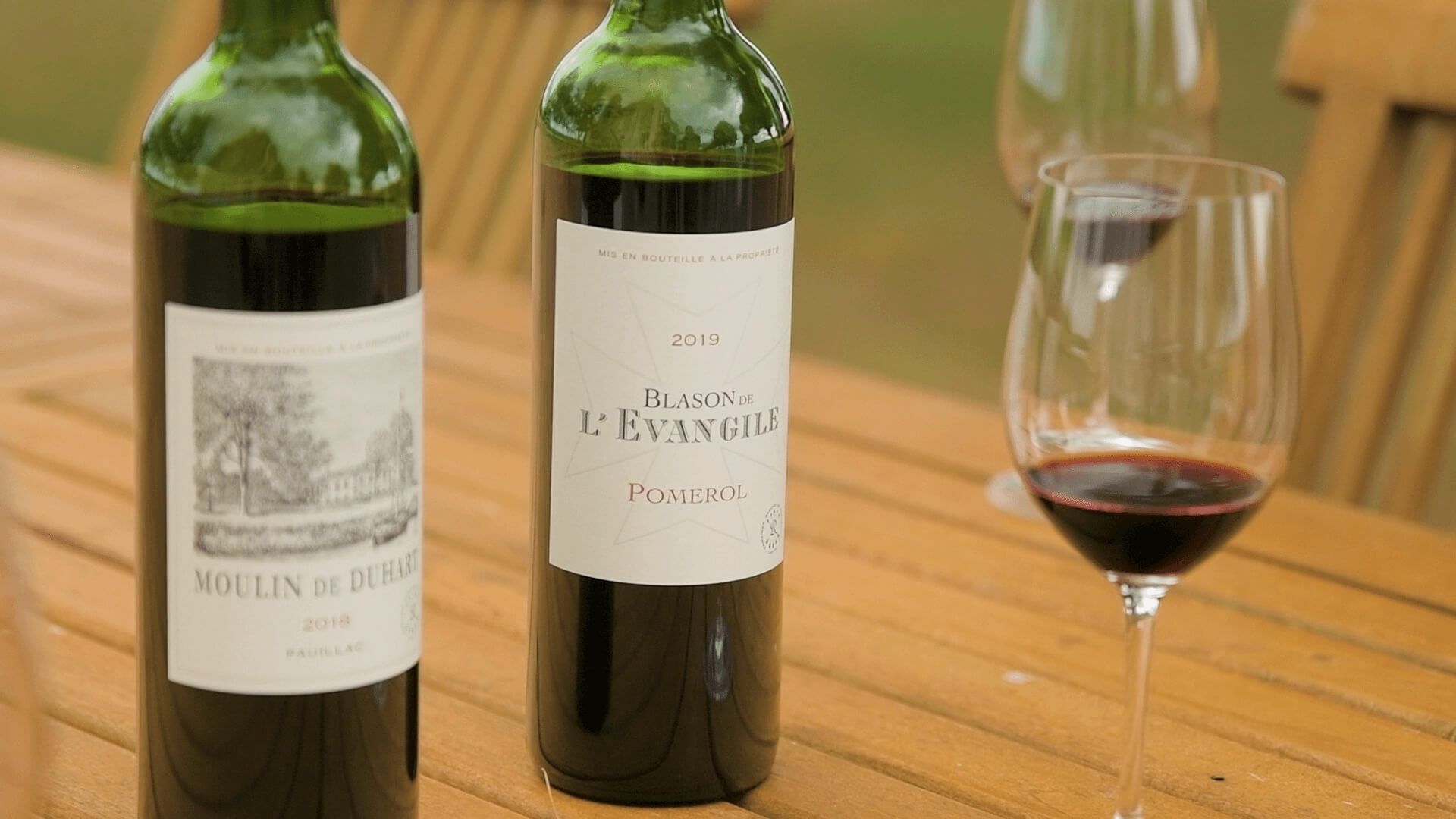 Bouteilles de Blason de L