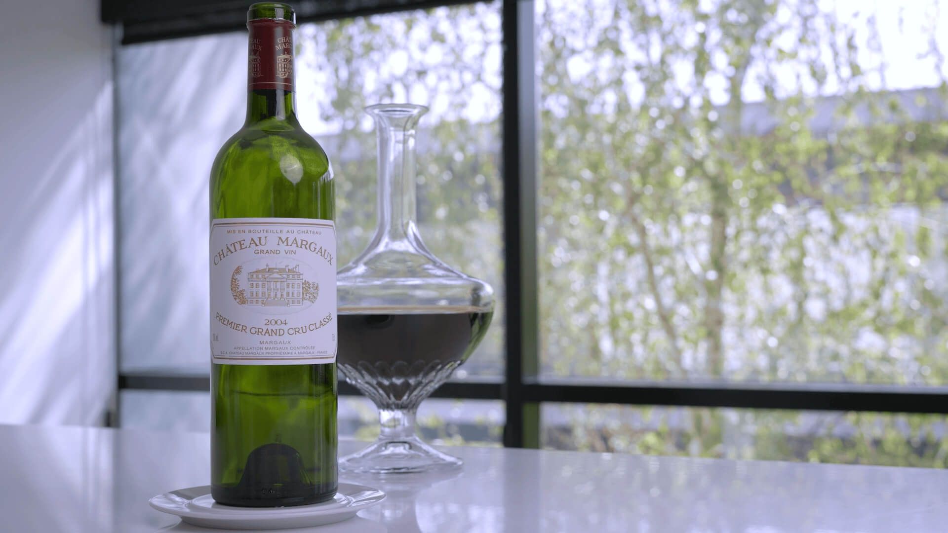 Bouteille de Chateau Margaux 2004