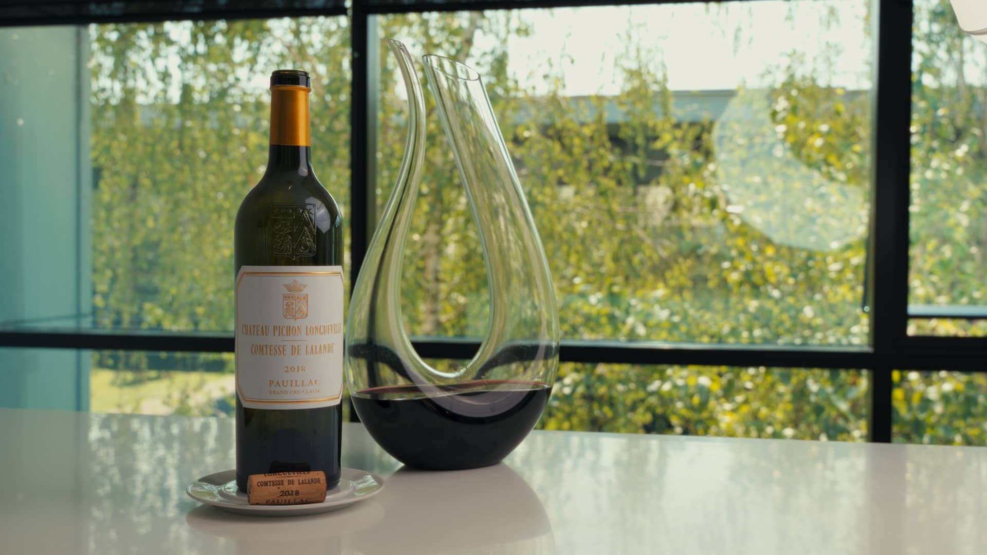 Château Pichon Comtesse 2018 vintage in Twins office