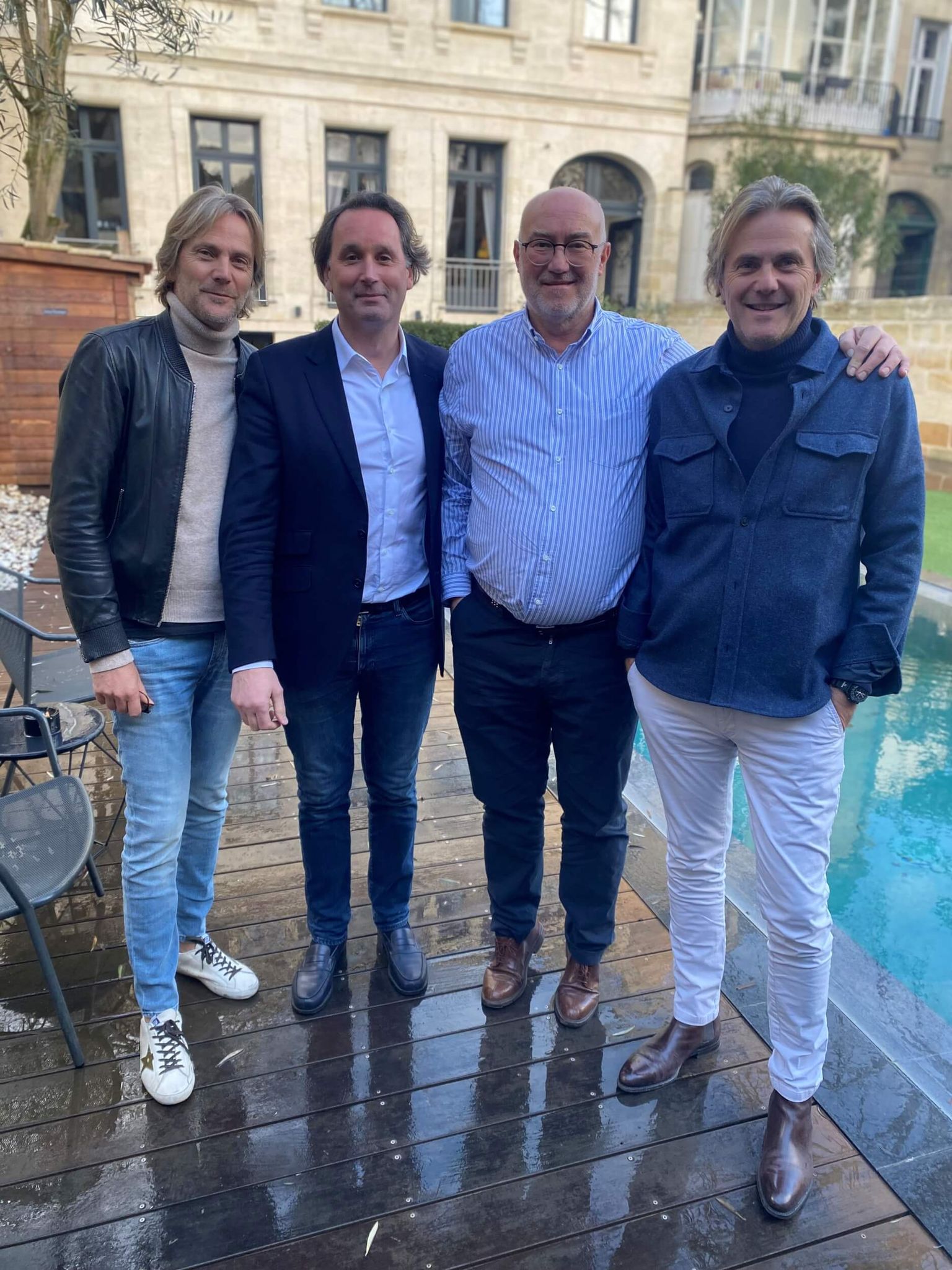 Photo Anthony, Seb, Matthieu et Antoine