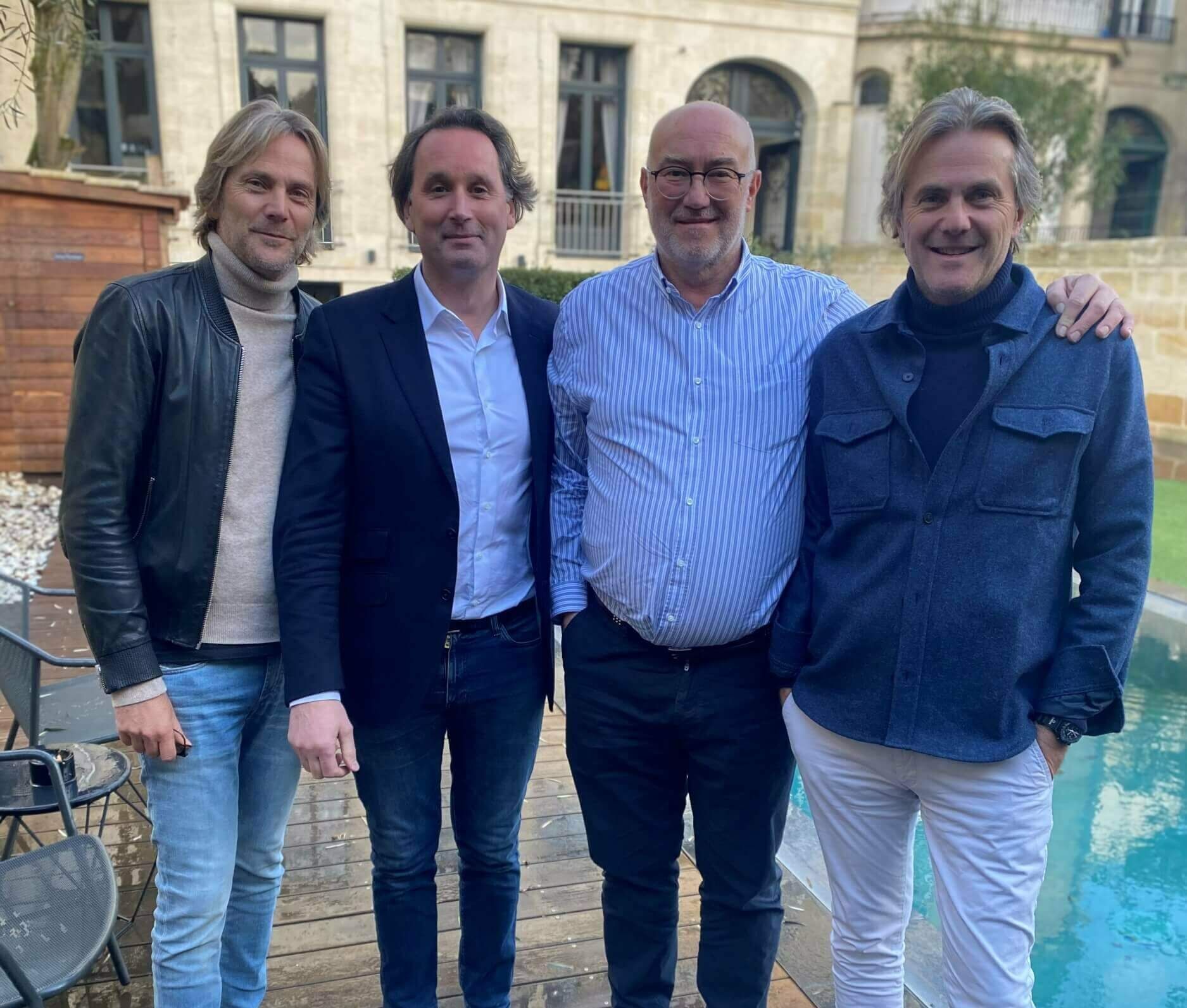 Photo Anthony, Seb, Matthieu et Antoine