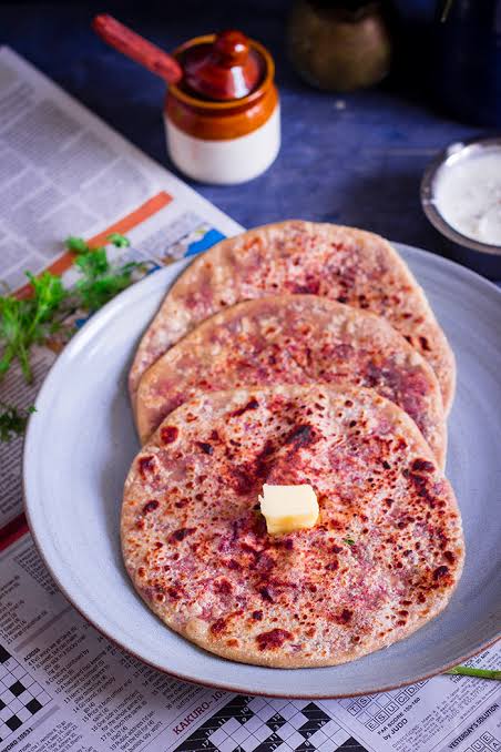 Beetroot Prantha