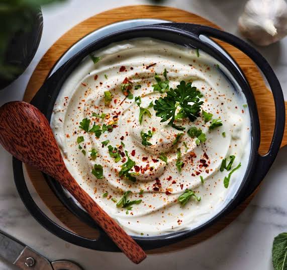 Yogurt Garlic Dip