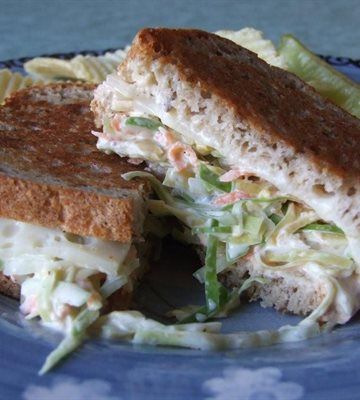 Coleslaw Sandwich