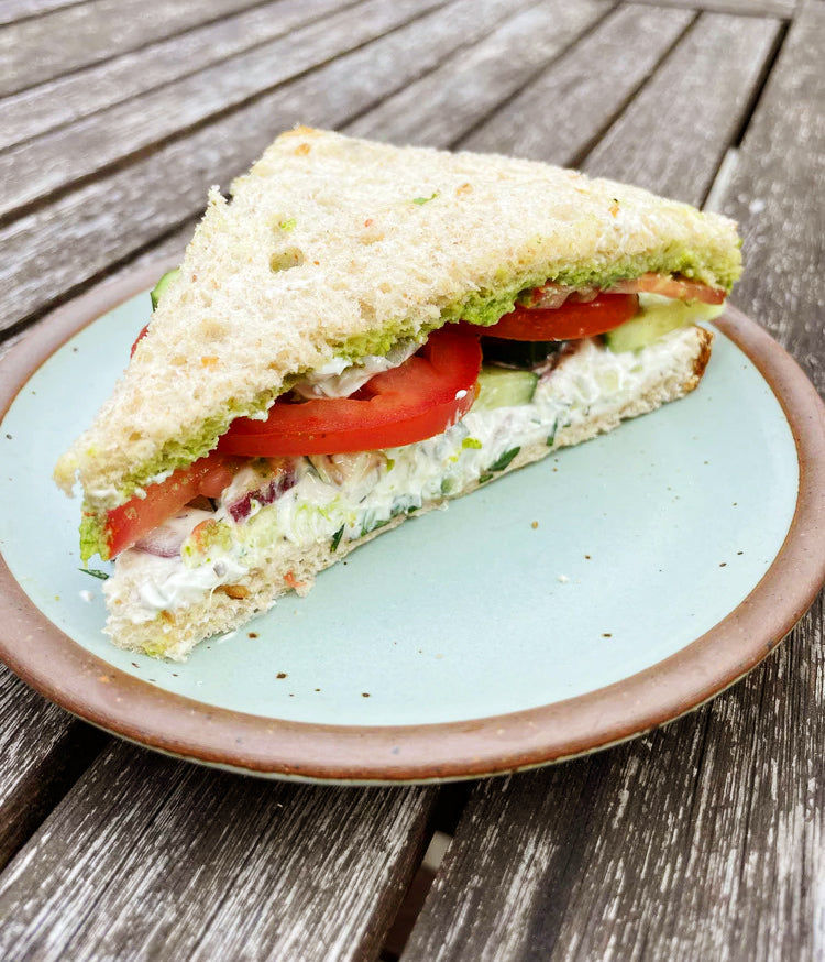 Tomato Cucumber Sandwich