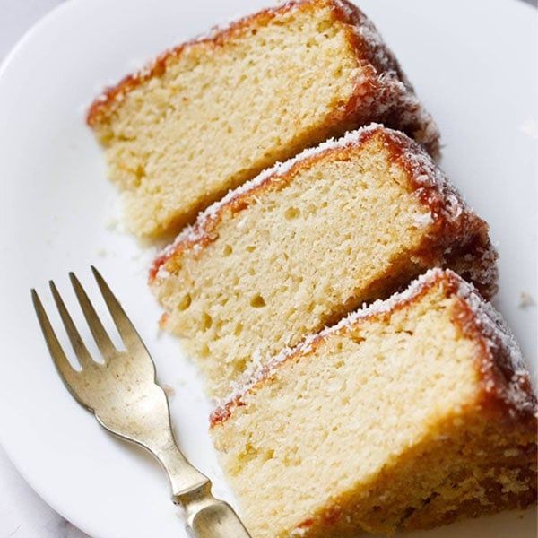 Eggless Vanilla Cake