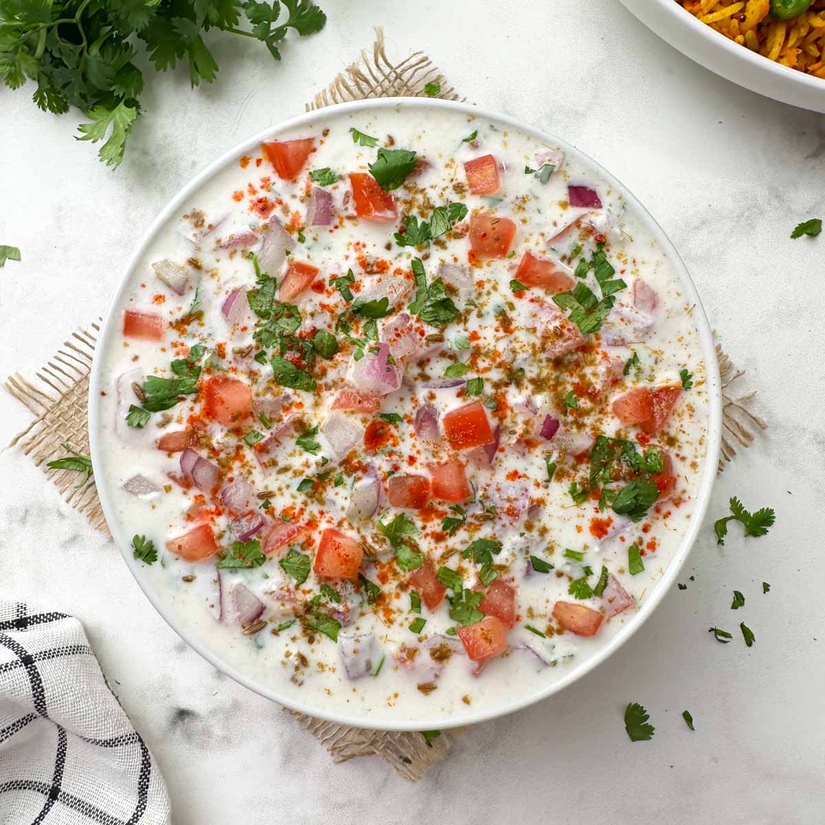 Onion Tomato Raita