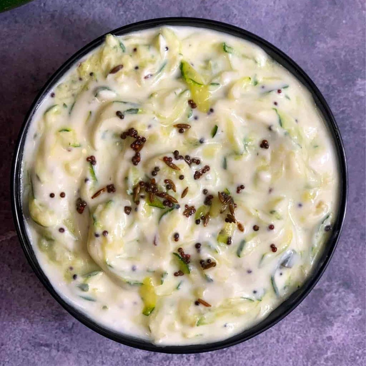Zucchini Raita