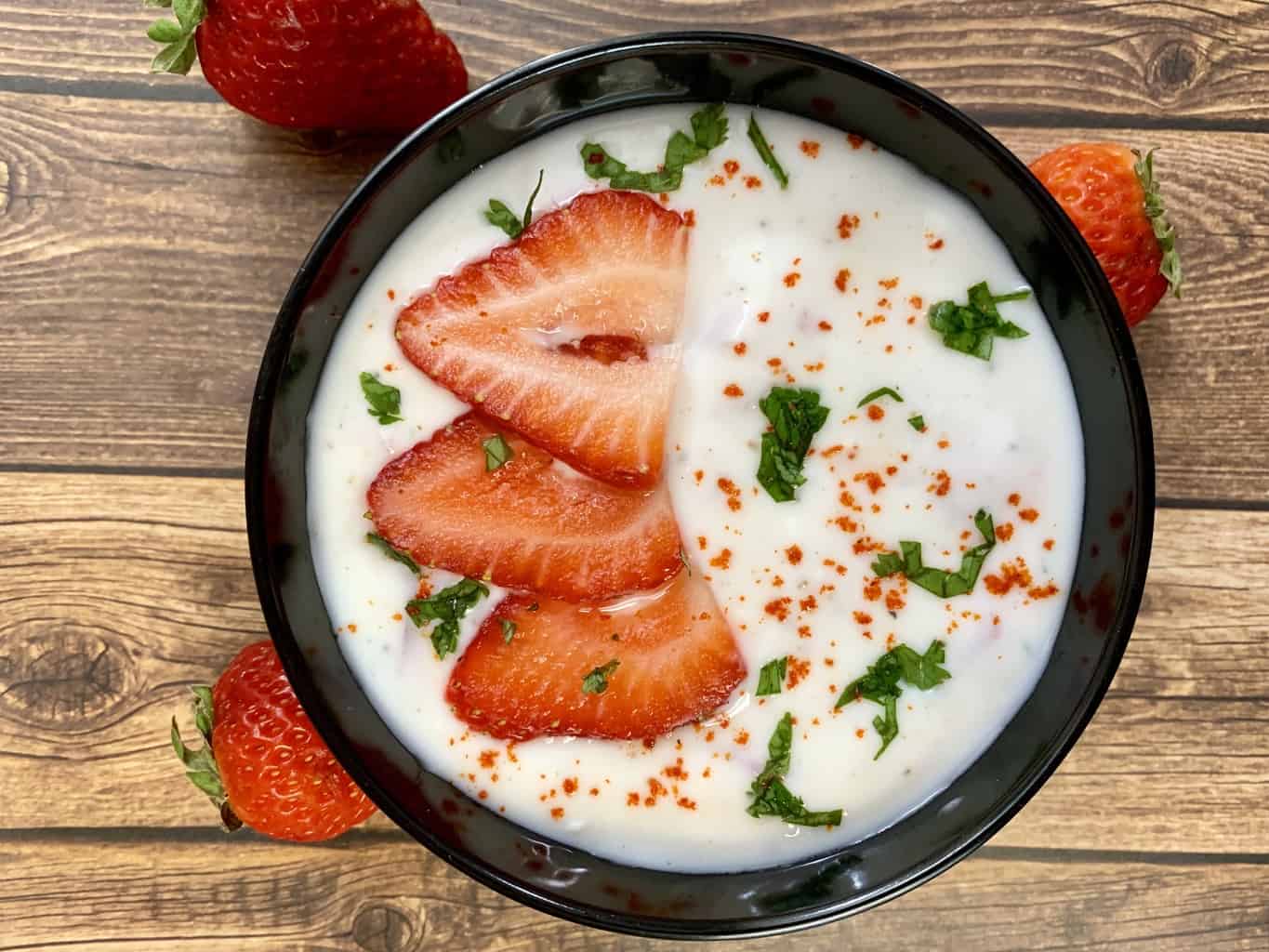 Strawberry Raita