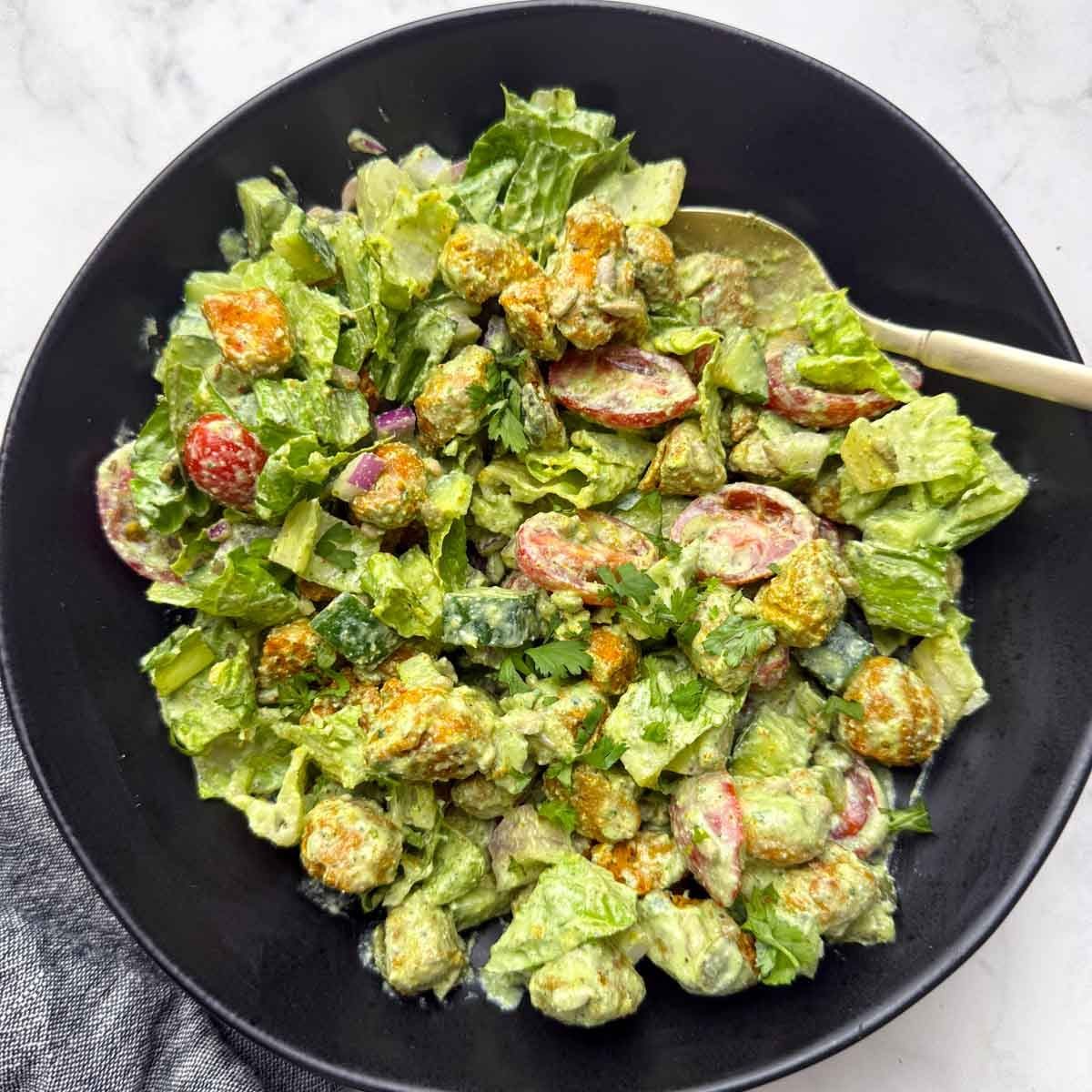 Soya Chunk Salad