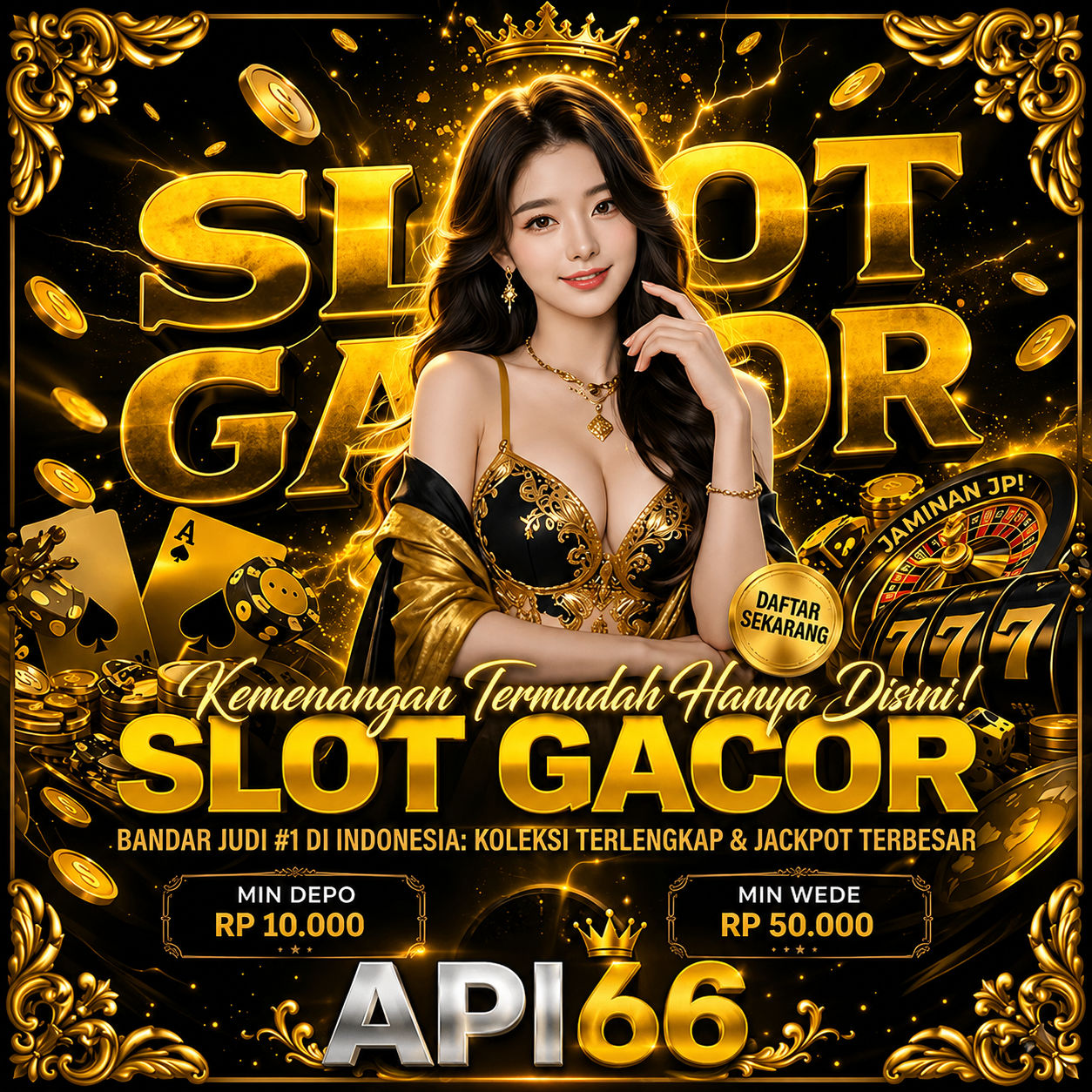 API66: Link Login Bermain Slot Online Hari Ini Terpercaya Api 66 Situs Gacor Gampang Menang