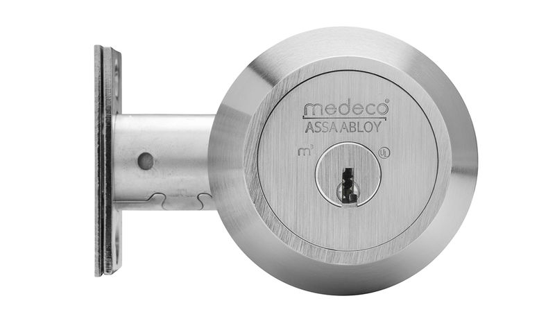 Medeco High Security Flush Mount cabinet lock