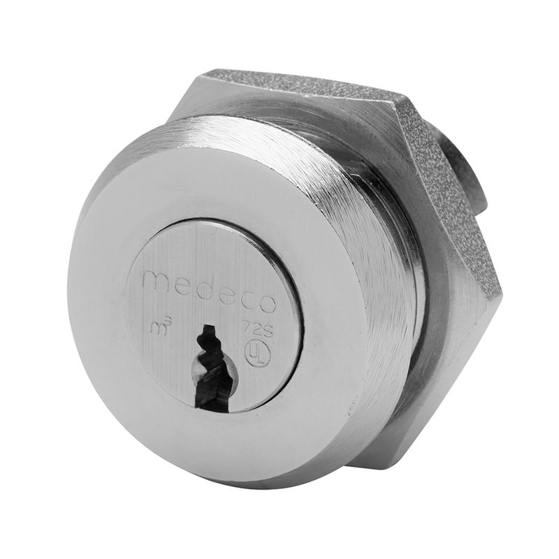 Medeco High Security Flush Mount cabinet lock