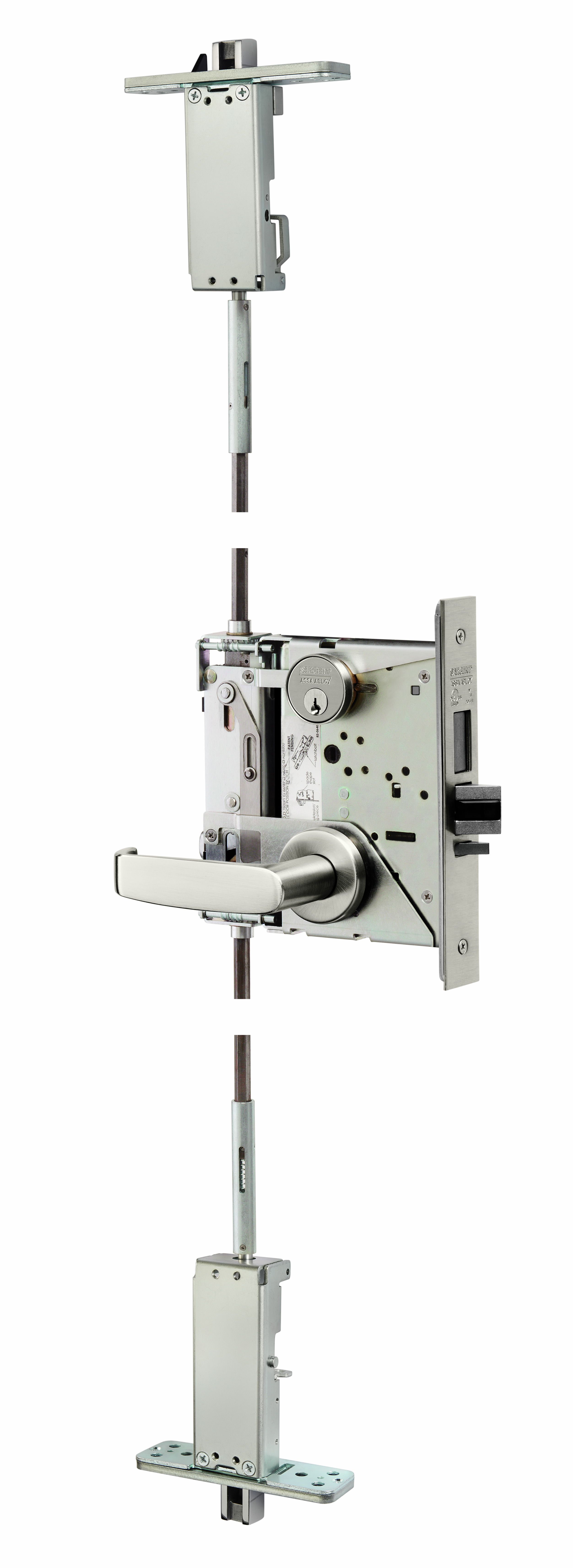 Multi point locking system top