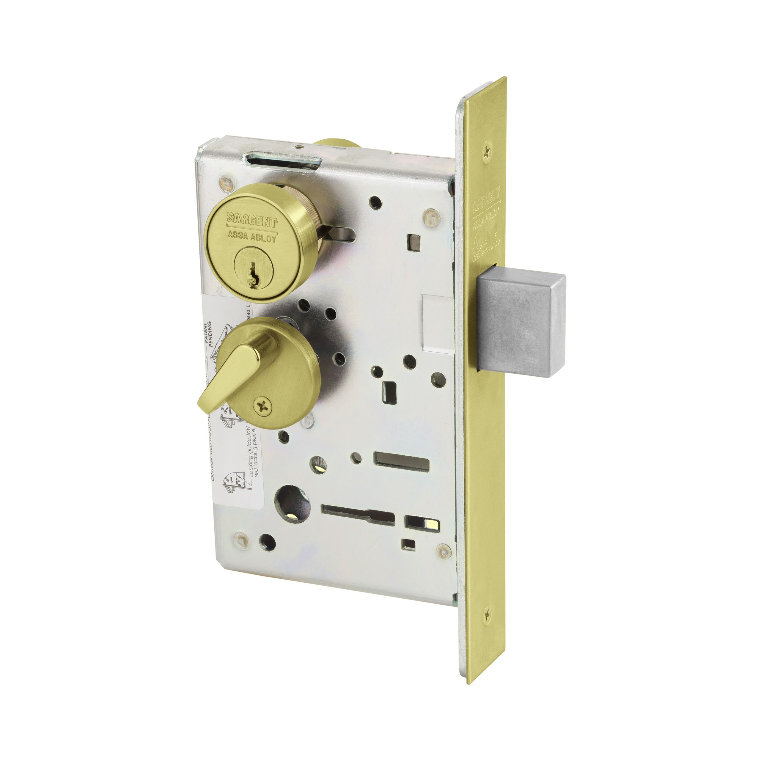 schlage mortise lock template