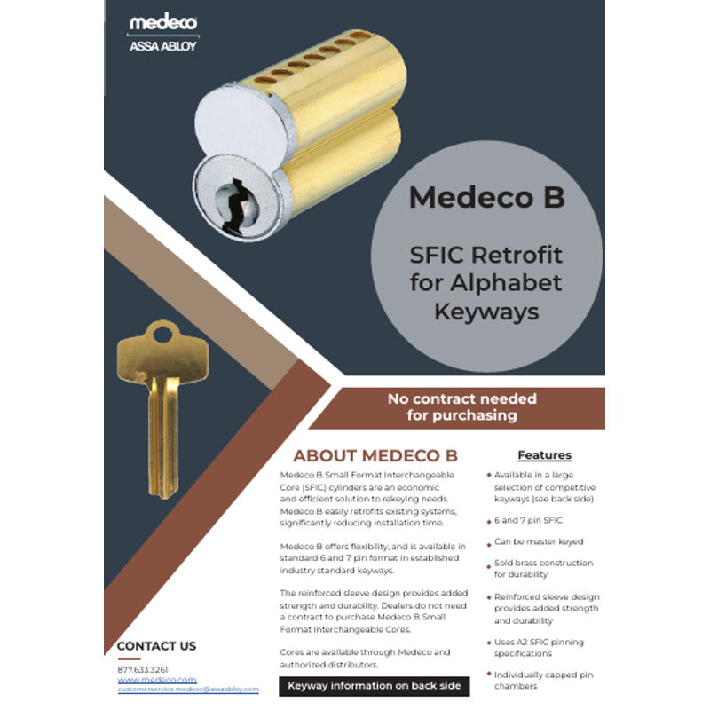 Medeco B Medeco Security Locks