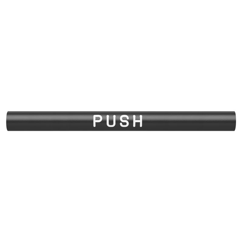 Rockwood / Glass Solutions PDU8000 and PDU8500 Panic Device BSP with White Gloss Paint Silhouette